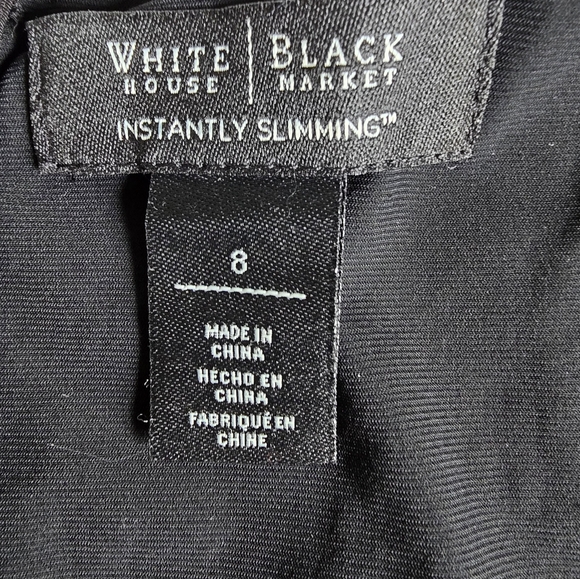 White House I Black Market Instantly Slimming Dress Sz. 8 - Picture 3 of 5